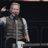Bruce Springsteen a acquis une aura internationale dans les années 1980 avec "Nebraska" ou "Born in the USA" (archives). KEYSTONE/AP/Markus Schreiber